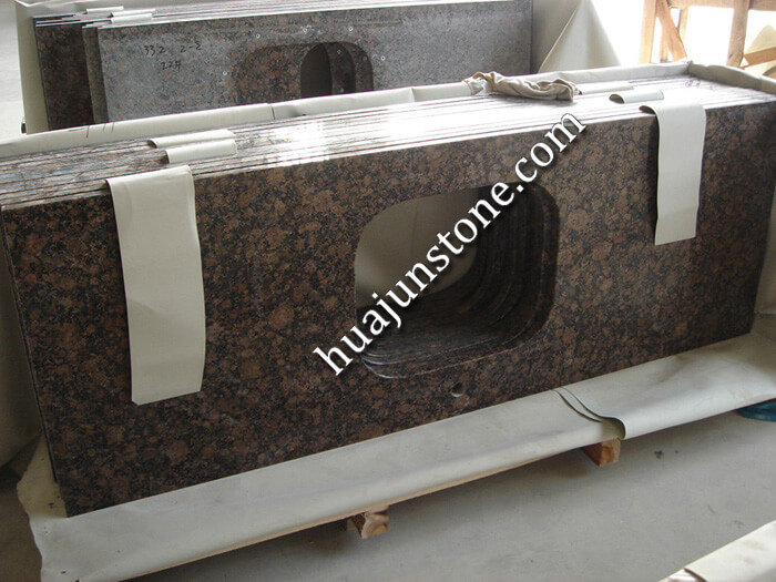 Baltic Brown Bathroom Vanity Tops