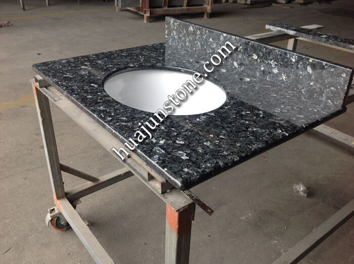 Blue Pearl Bathroom Vanity Tops