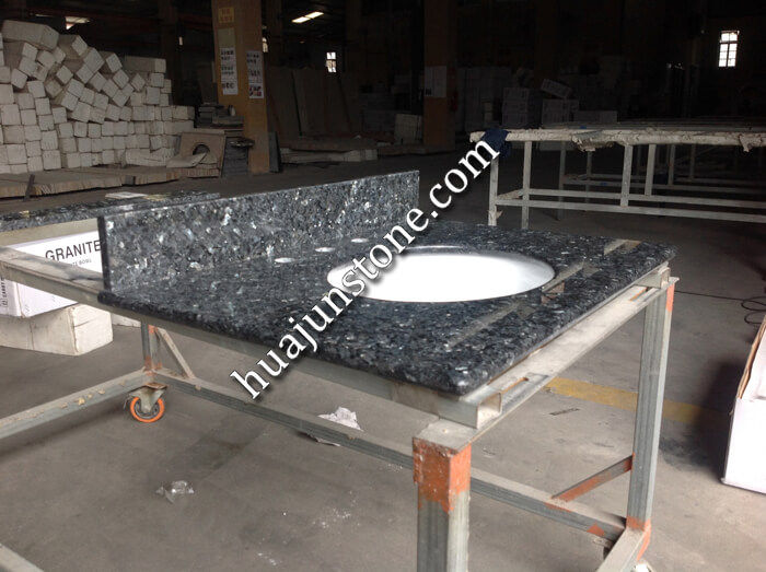 Blue Pearl Granite Vanity Tops