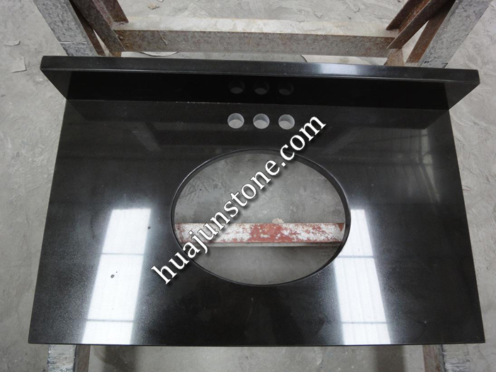 China Black Vanity Tops