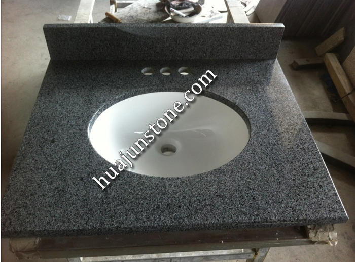 China Dark Grey Vanity Tops