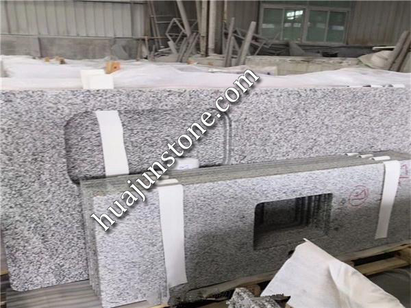 China Jilin White Granite Vanity Tops