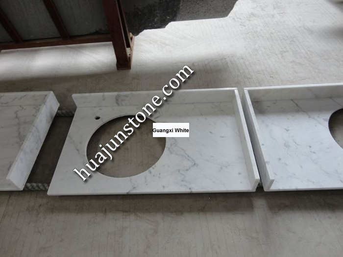 China White Marble Vanity Tops