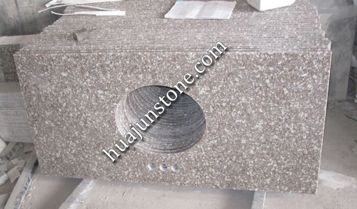 Chinese Deer Brown Bathroom Vanity Tops Chinese Deer Brown Bathroom Vanity Tops