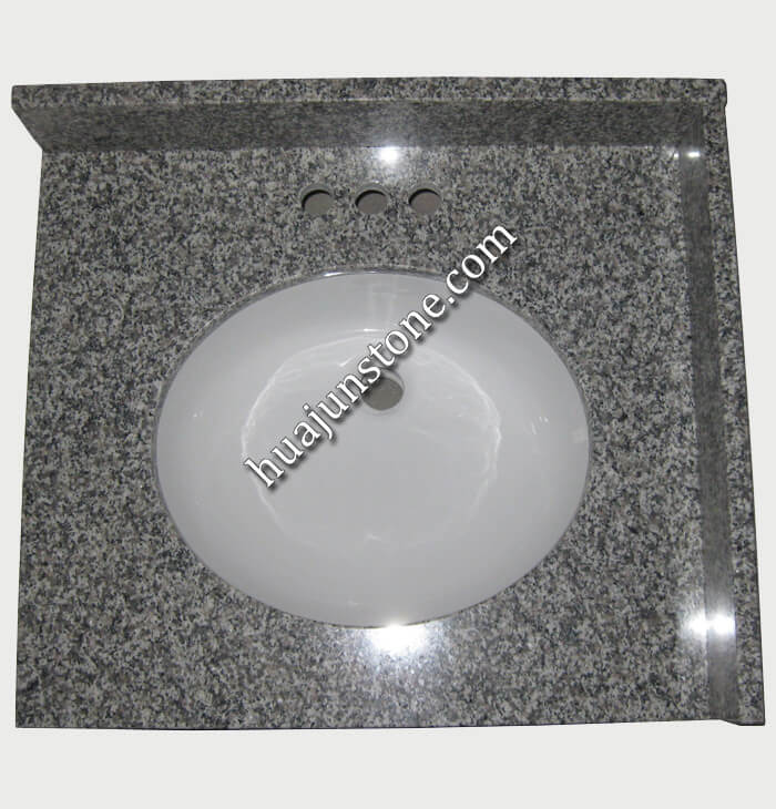 Chinese Rosa Beta Bathroom Vanity Tops