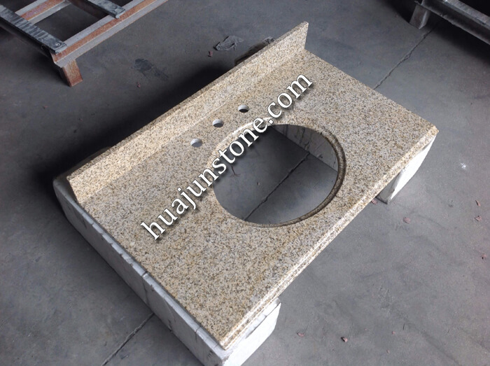 Desert Gold Granite Vanity Tops