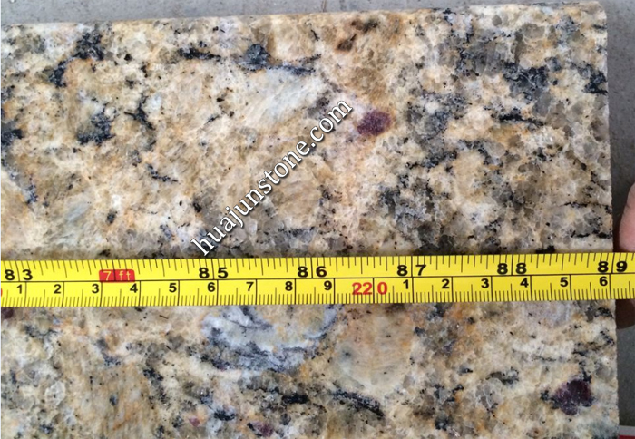 Giallo Santa Cecilia Dark Kitchen Countertops