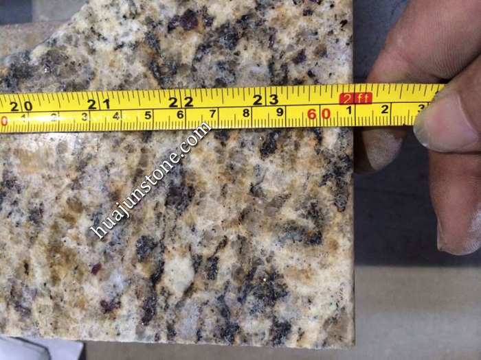 Giallo Santa Cecilia Dark Kitchen Countertops