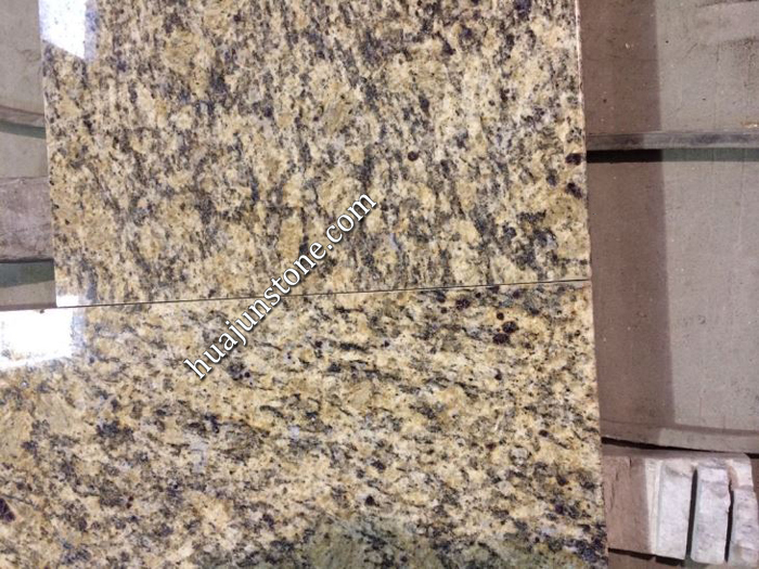 Giallo Santa Cecilia Dark Kitchen Countertops