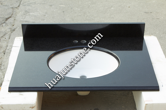 Hebei Black Vanity Tops