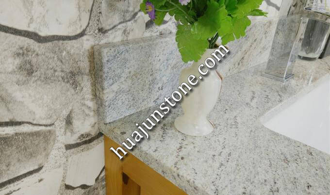 Indian Kashmir White Granite Vanity Tops