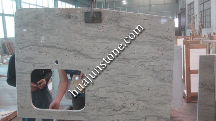 Indian River White Granite Vanity Tops