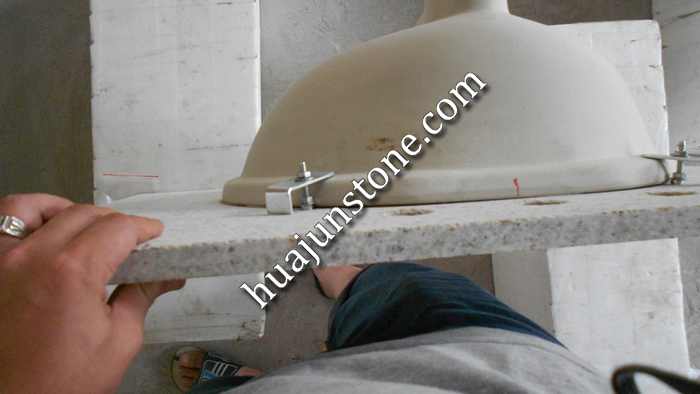 New Golden Peach Bathroom Vanity Tops