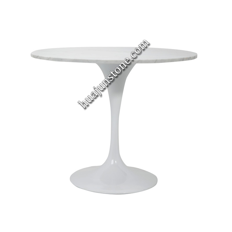 Carrara White Round Table Tops