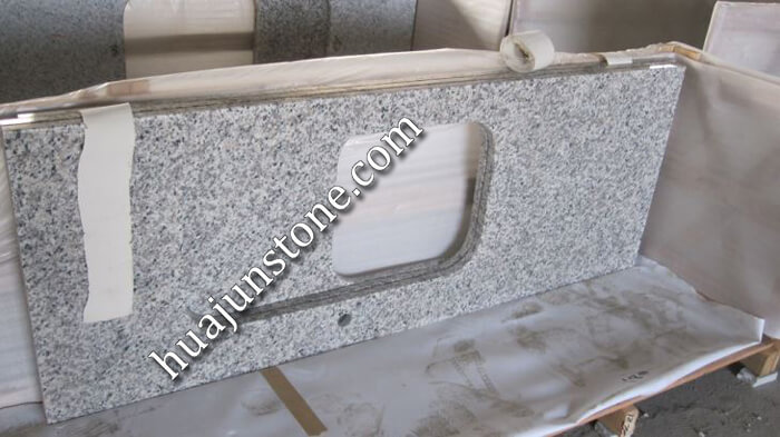 White Tiger Skin Granite Vanity Tops